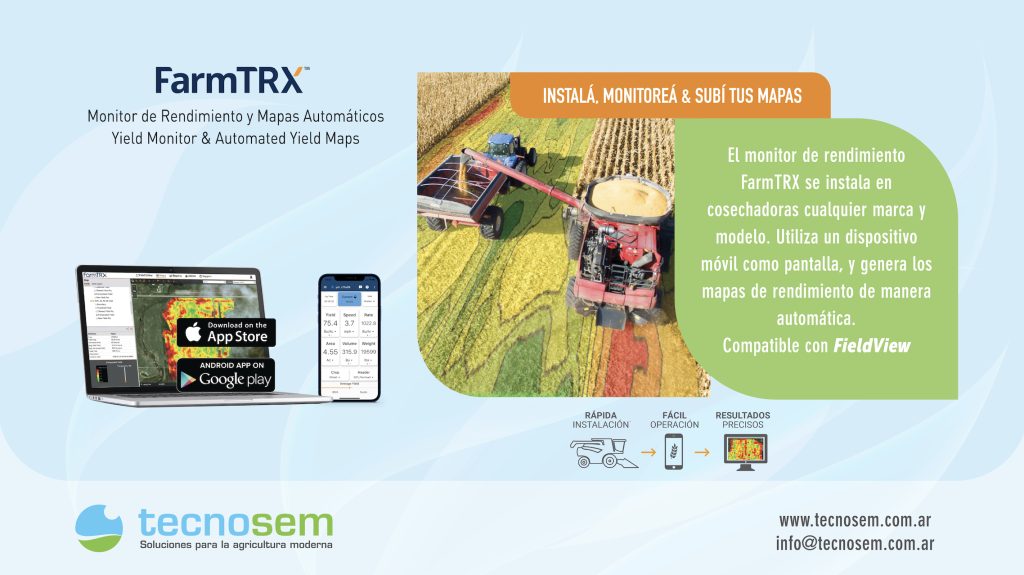 monitor de rendimiento farmtrx